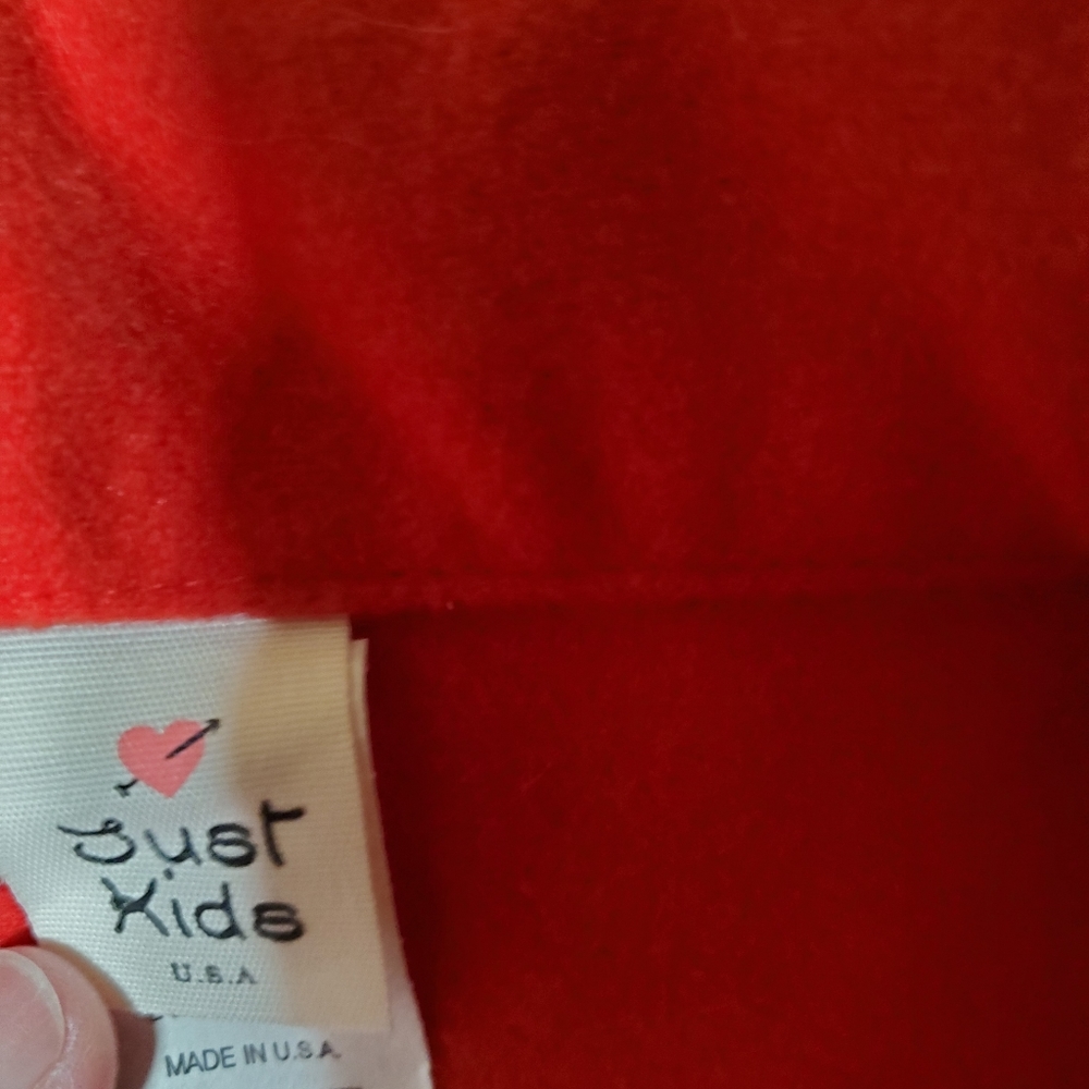 Girls Just Me Red Dress Coat,Size 6 Adorable! - Picture 5 of 5